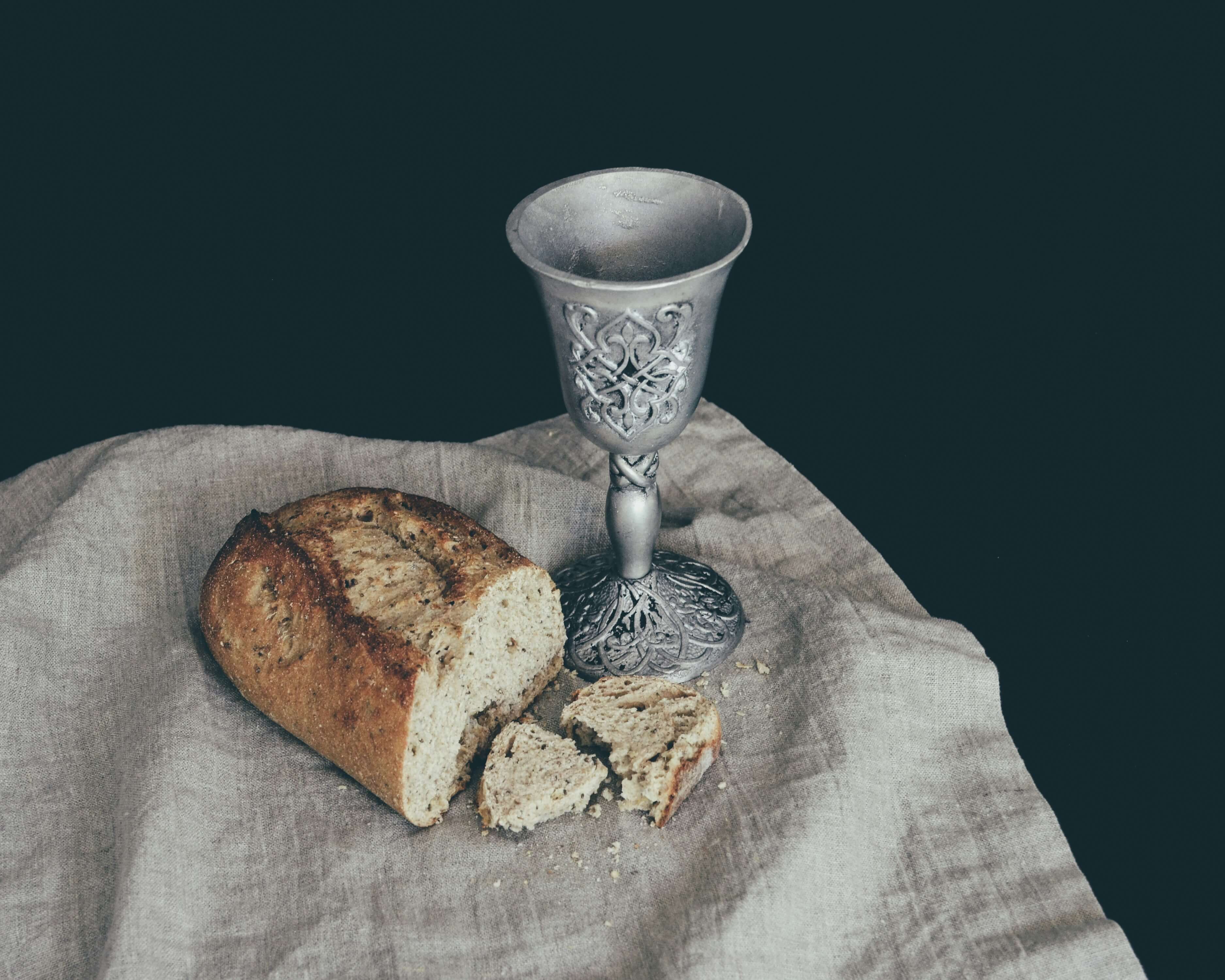 Loaf of Bread and chalice